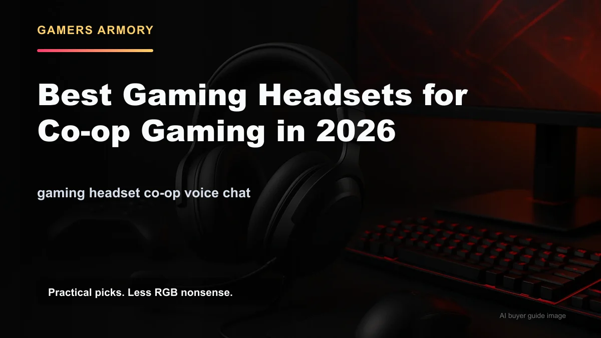 Best gaming headsets for co-op gaming in 2026 buyer guide image