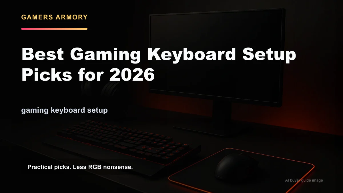 Best gaming keyboard setup picks for 2026